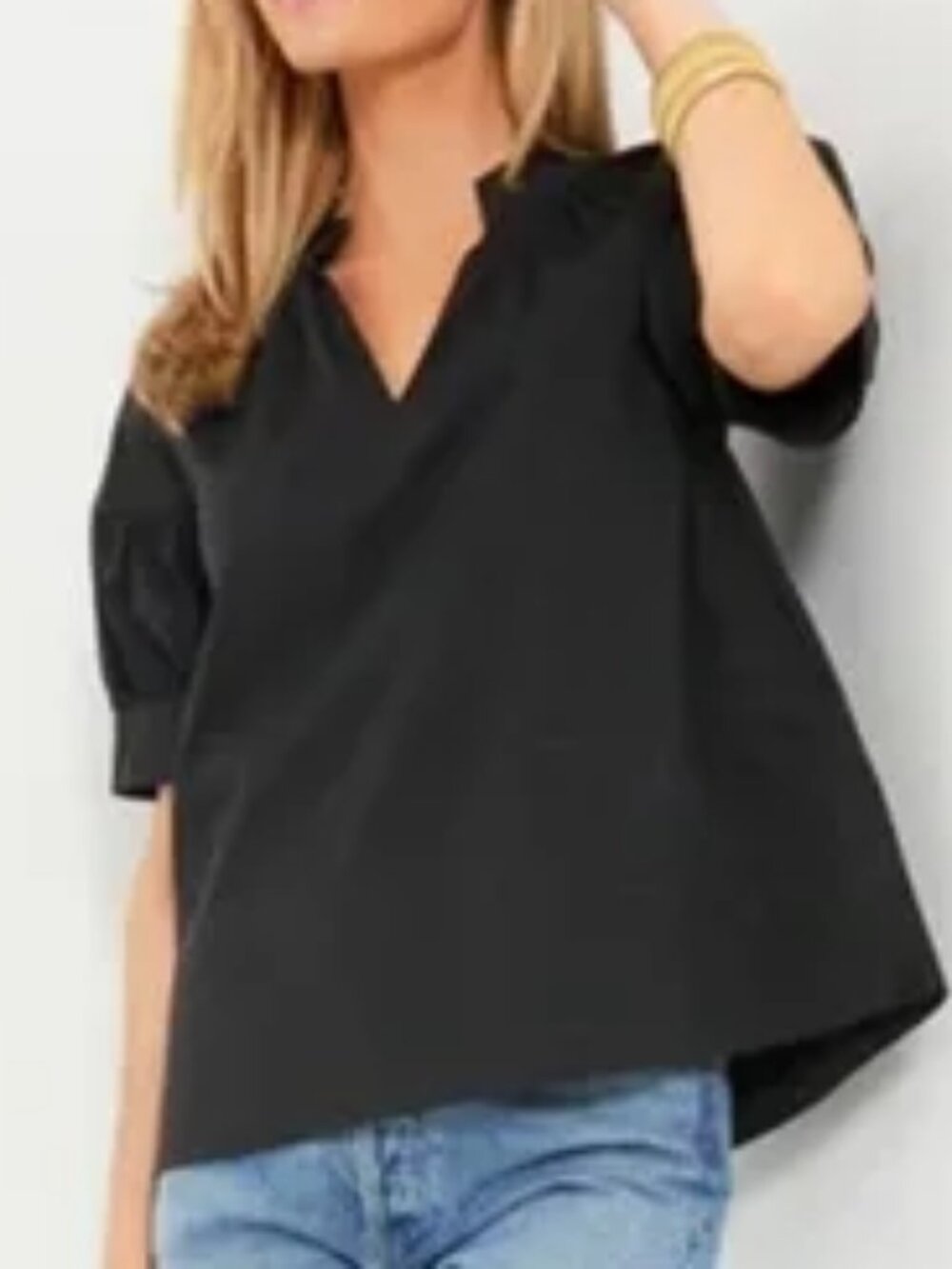 Tuckernuck Ruthie Popover Blouse Sz L
